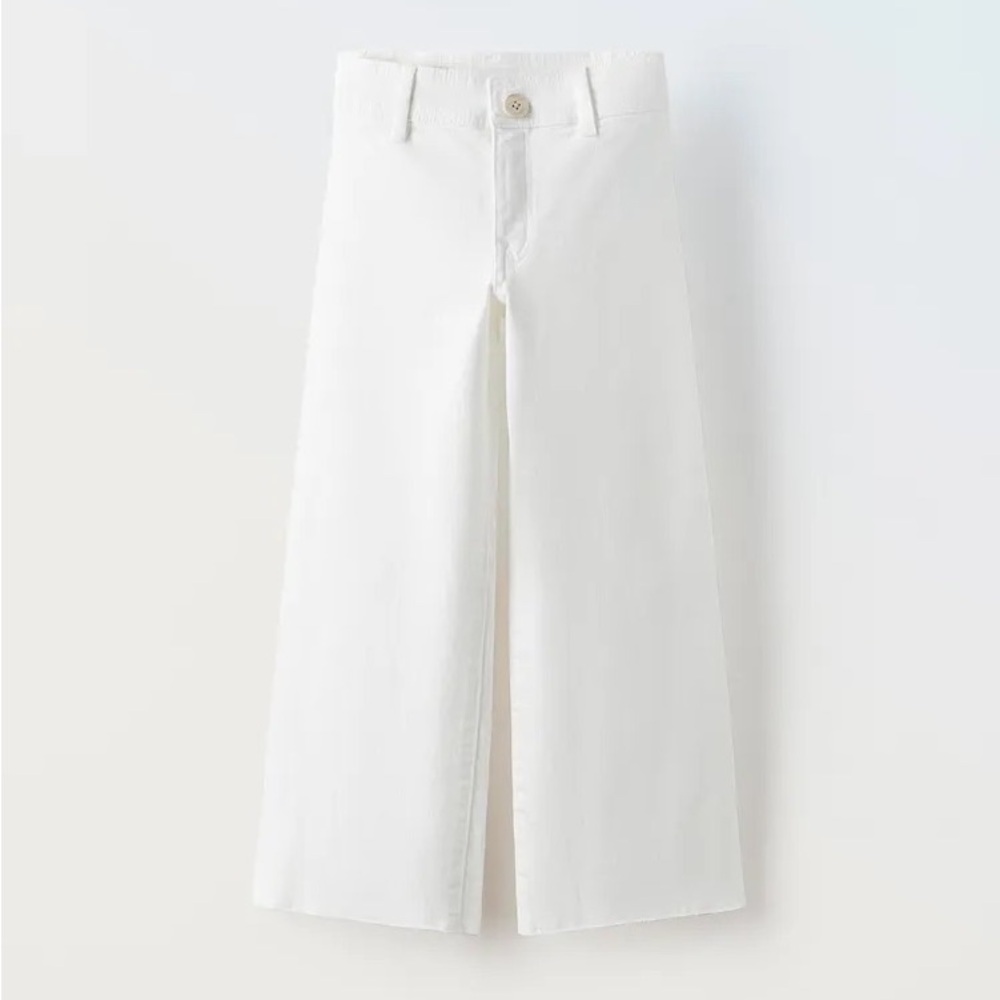 Zara Kids White Jeans